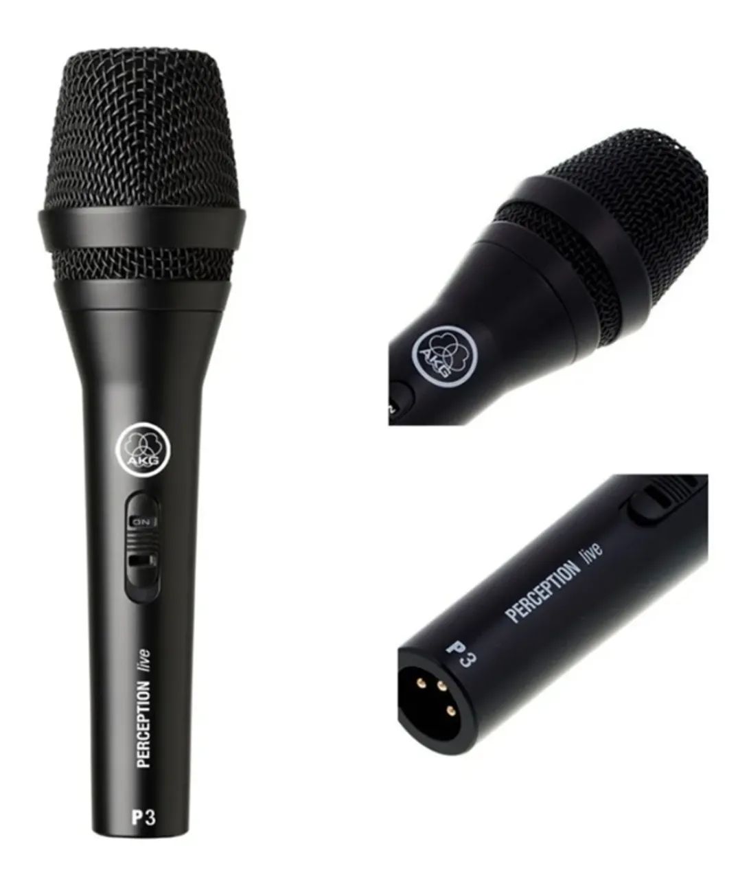 AKG P3 S Microfone dinâmico cardióide preto - Foto 4