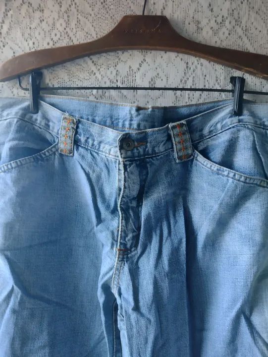 Calça Jeans feminina Azul - Foto 4