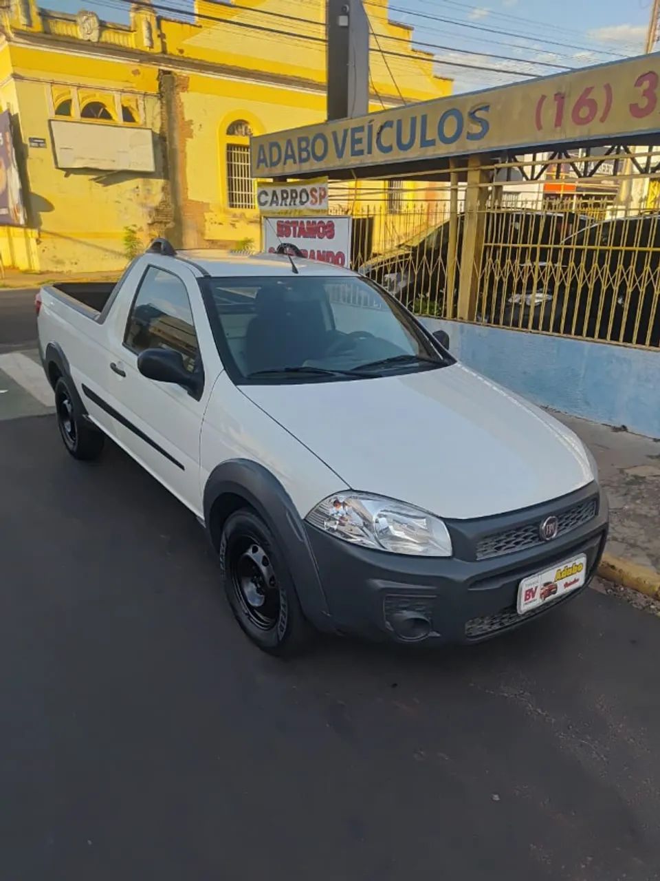 Fiat Strada Working Hard 1.4 Fire Flex 8V CS 2018 - Foto 2