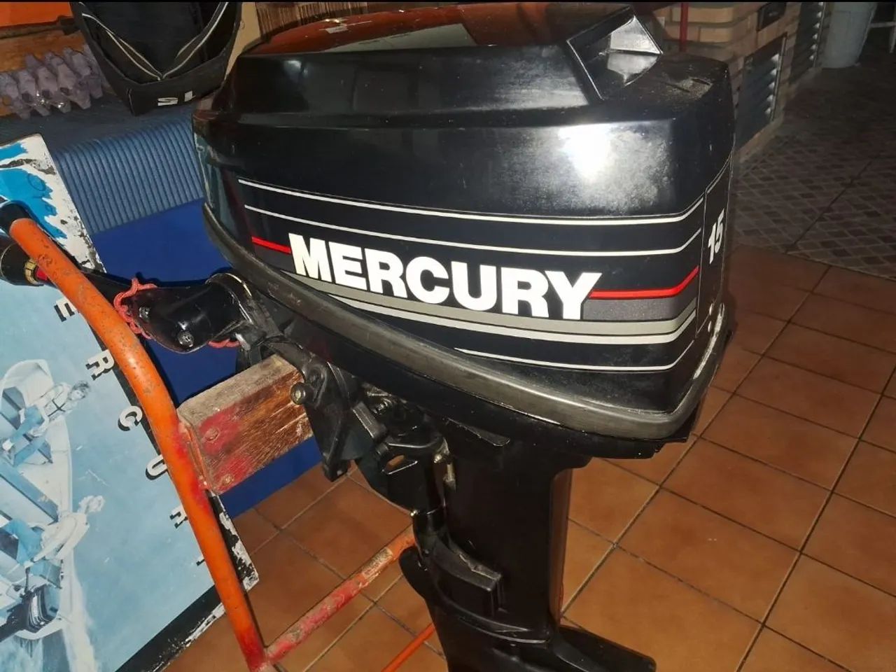Rabeta mercury mercruiser 15hp - Foto 3
