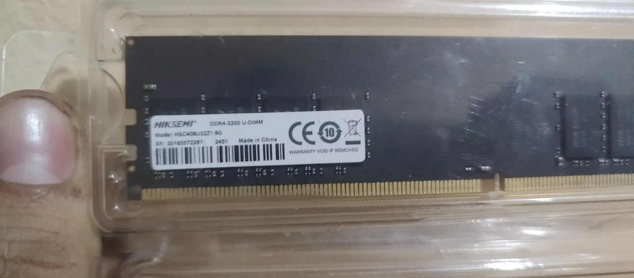 Memória RAM HIKSEMI DDR4 16GB 3200MHz
