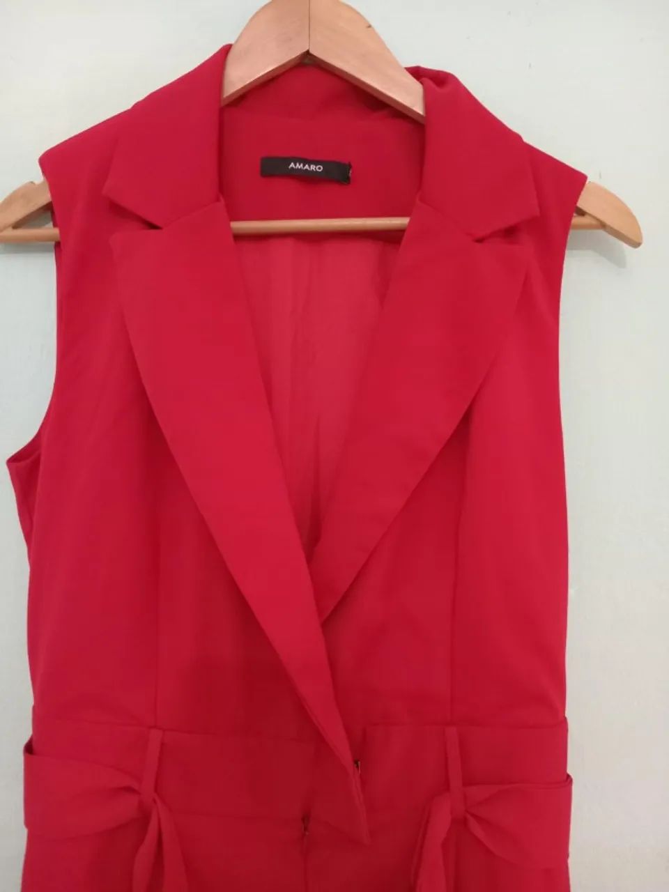 Macacão tam 42 Amaro vermelho  - Foto 5
