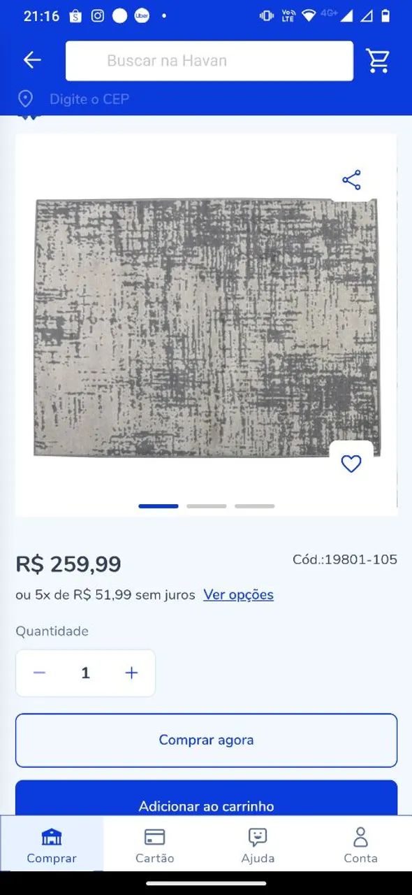 Vendo 2 tapetes de sala 1,33x1,90 cada  - Foto 2