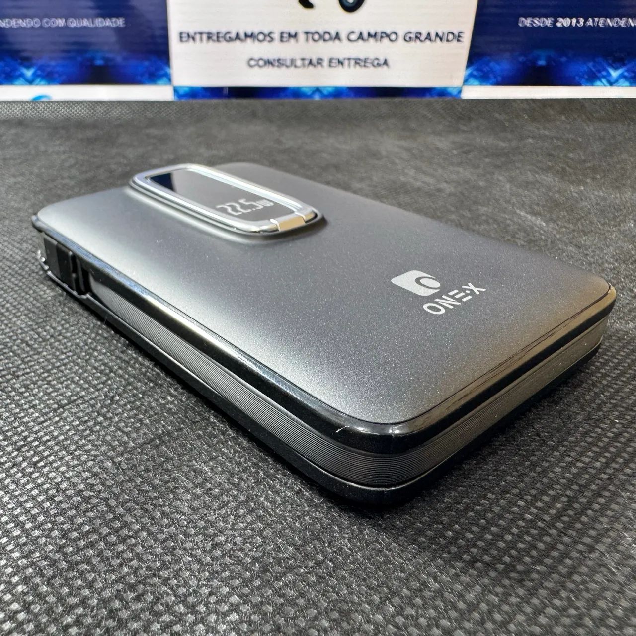 Carregador Portátil turbo 22.5W Power Bank 10000mAh Com MagSafe PT-0967 - Foto 5