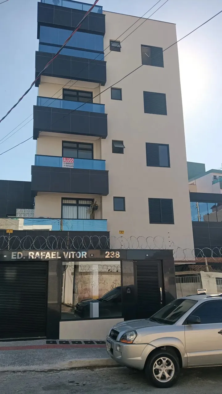 Cobertura  para aluguel possui 160 m2 com 3 qts, suite ,02 vagas em Eldorado - Contagem