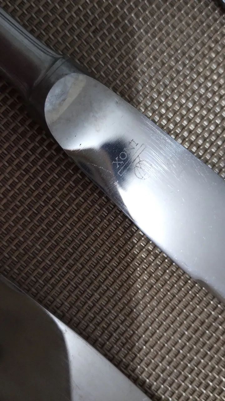 Jogo antigo com 6 Facas de Mesa " Inox Wolf " - Foto 2