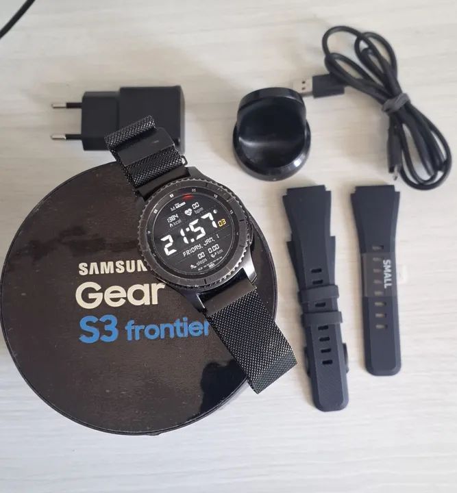 Smartwatch Samsung Gear S3 Frontier - Preto