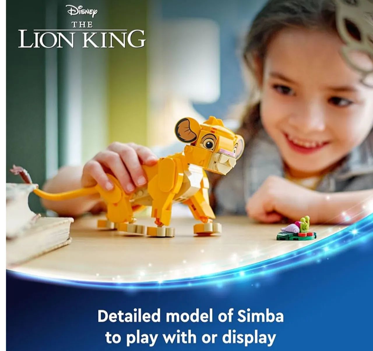 Lego Disney LACRADO - Simba, O Rei Leão - 43243 - Foto 3