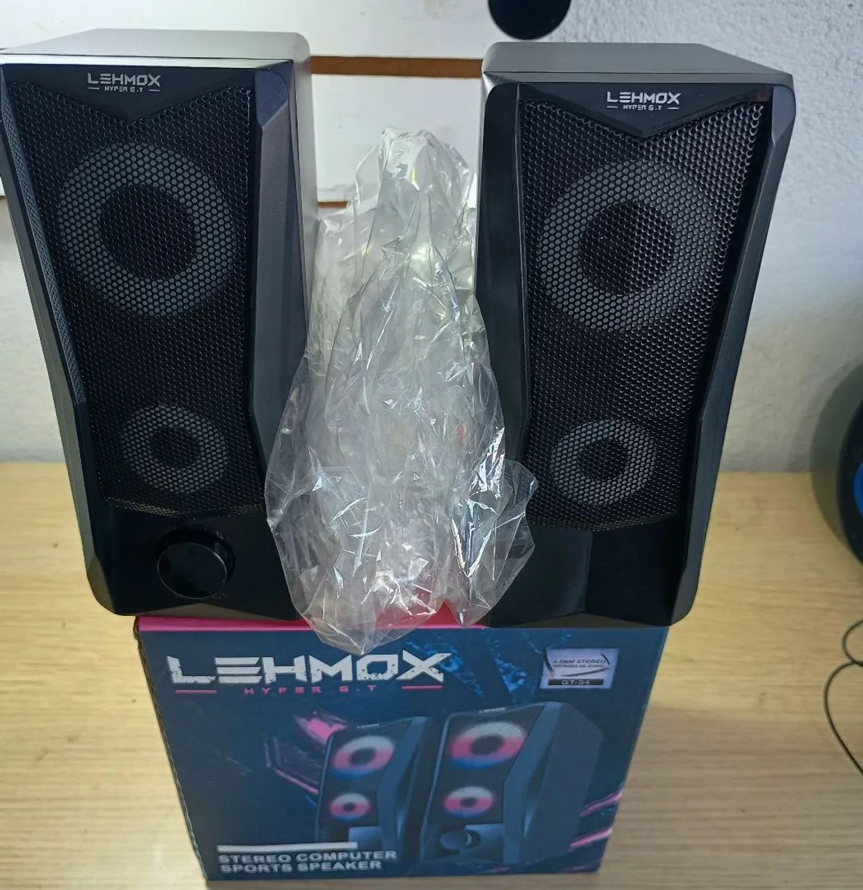 Caixa de Som Stereo LEHMOX Hyper GT-S4 - Foto 3