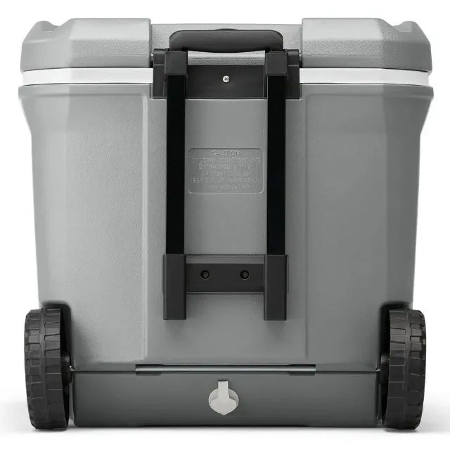 Caixa Térmica com Rodas 61,5L Silver Ash Coleman - Foto 4