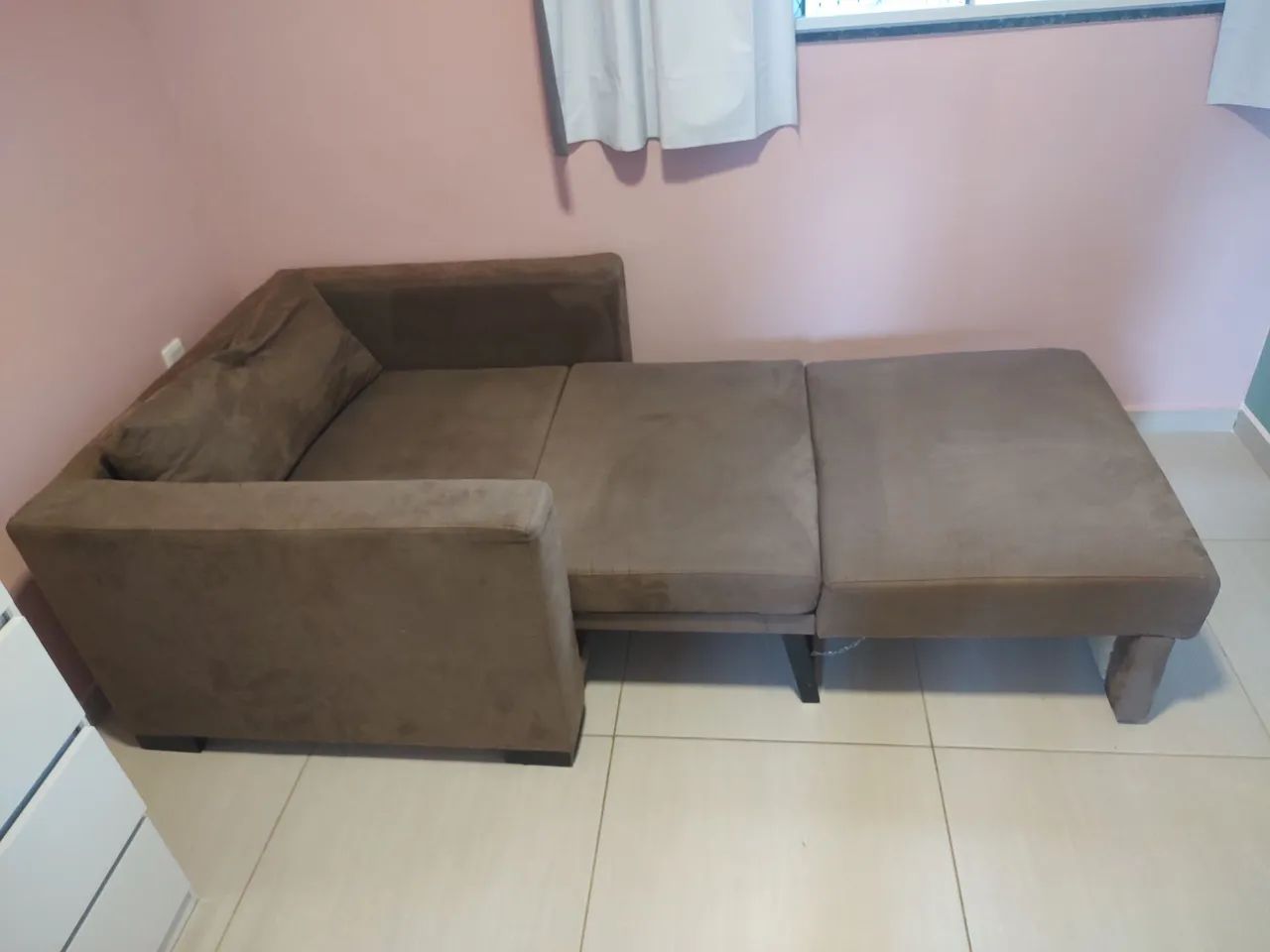 Sofá Cama Marrom - Etna - Foto 5
