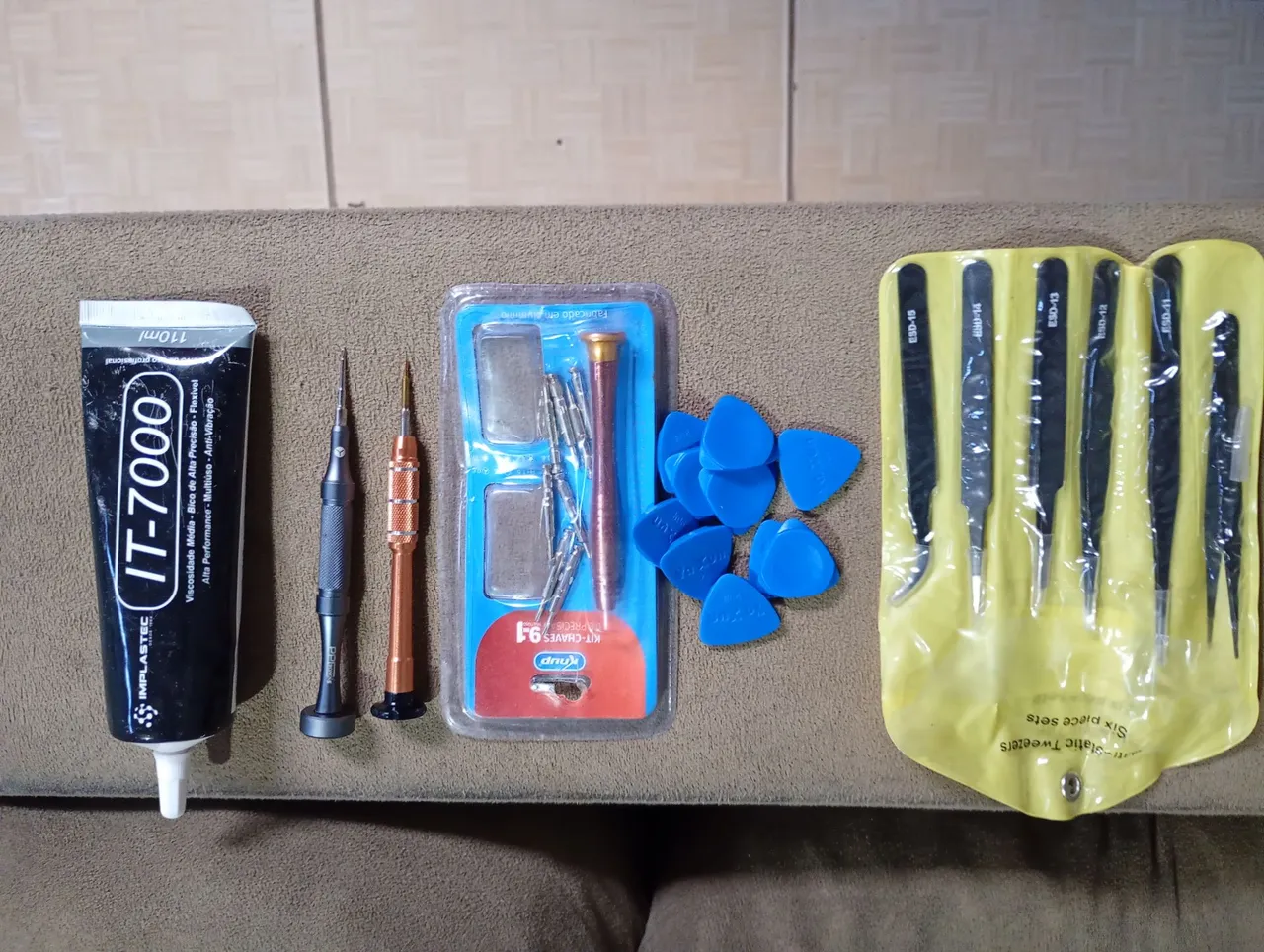 Kit Ferramentas para Celular - Reparo e Manutenção Completo