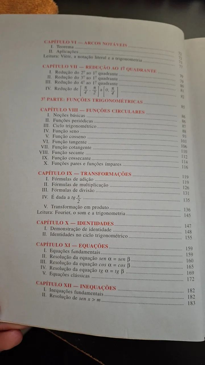 FME: Fundamentos da matemática elementar volume 3 - Foto 4