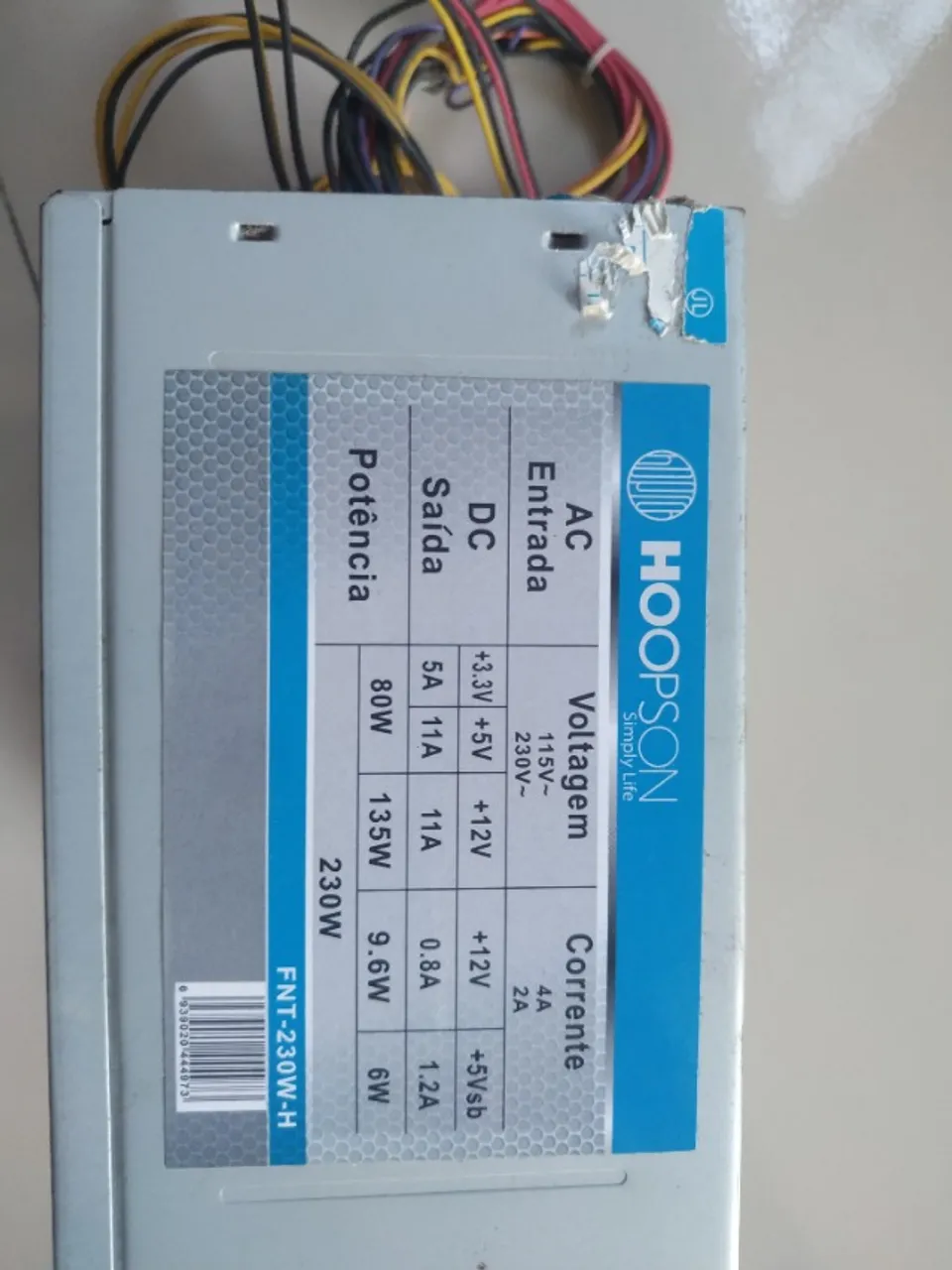 Vende-se fonte para PC