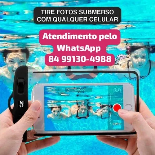 Case Impermeável para Celular - Tire Fotos Submerso!