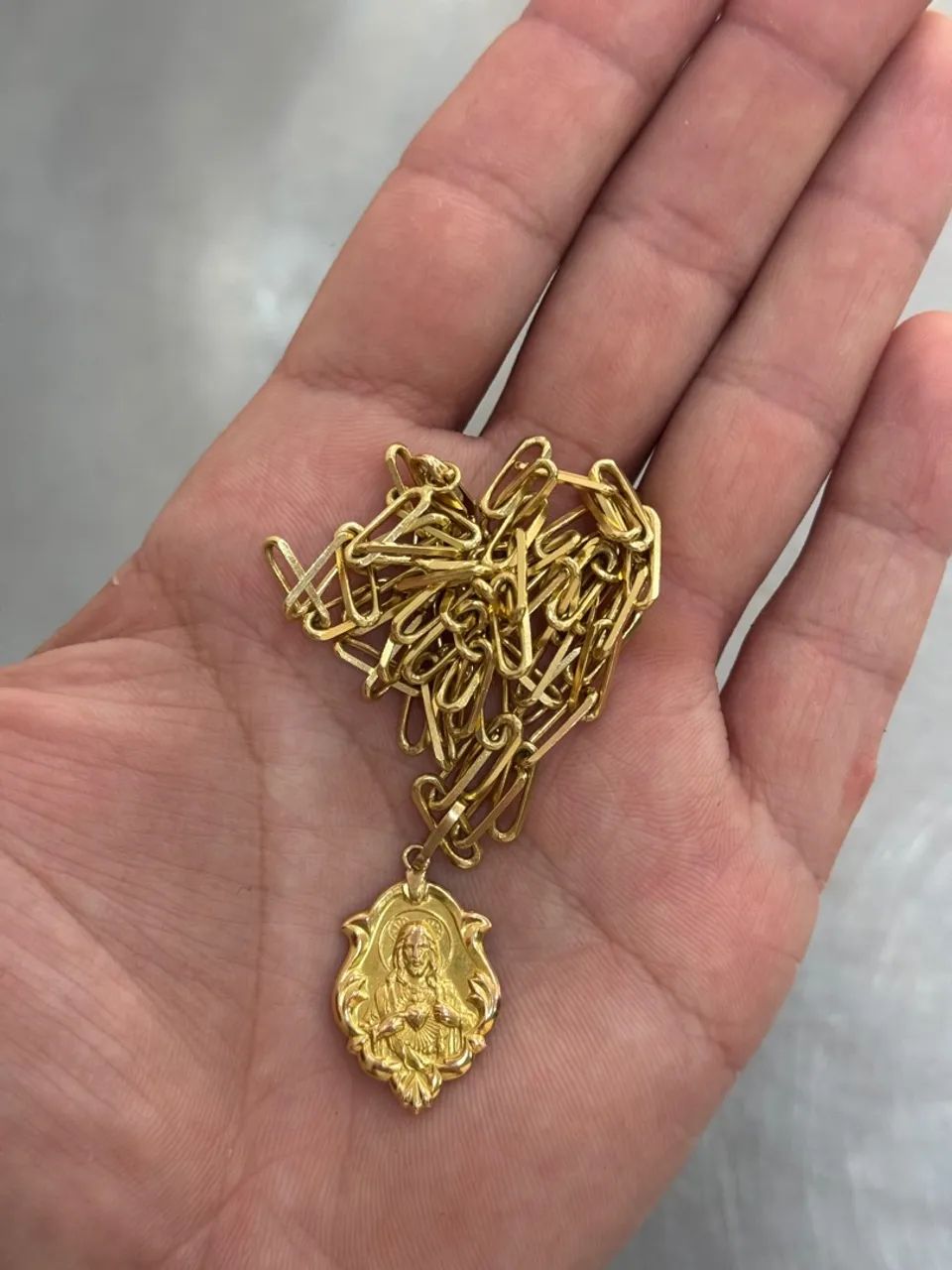 CORDÃO DE OURO MACIÇO  - Foto 2