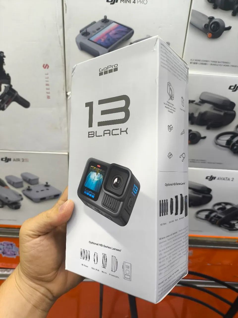GoPro Hero 13 Black - Câmera de Ação Nova