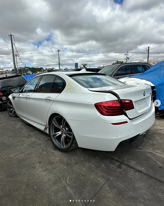 SUCATA BMW M5 4.4 BI-TURBO 560CV 2015