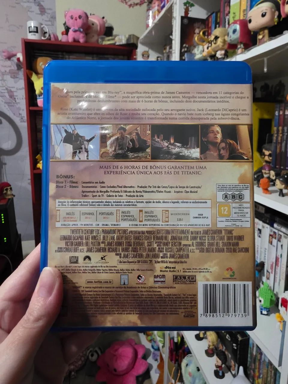 Bluray Duplo Titanic - Foto 4