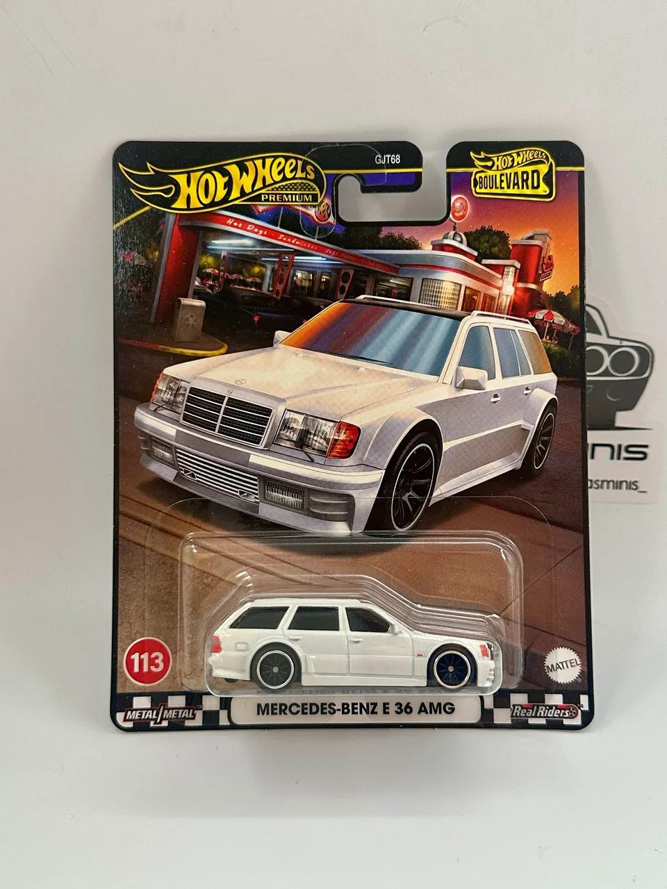 Hot Wheels Boulevard Mercedes-Benz E 36 AMG - Hobbies e coleções