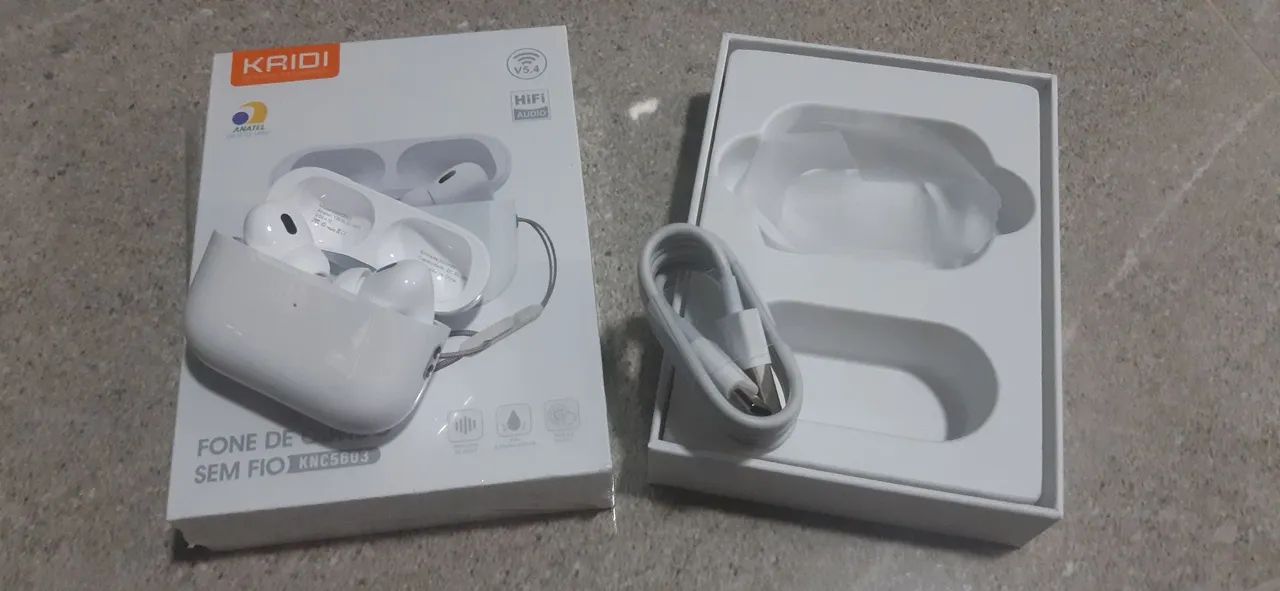 Fones de Ouvido Bluetooth kaidi - já é o menor preço - Foto 4