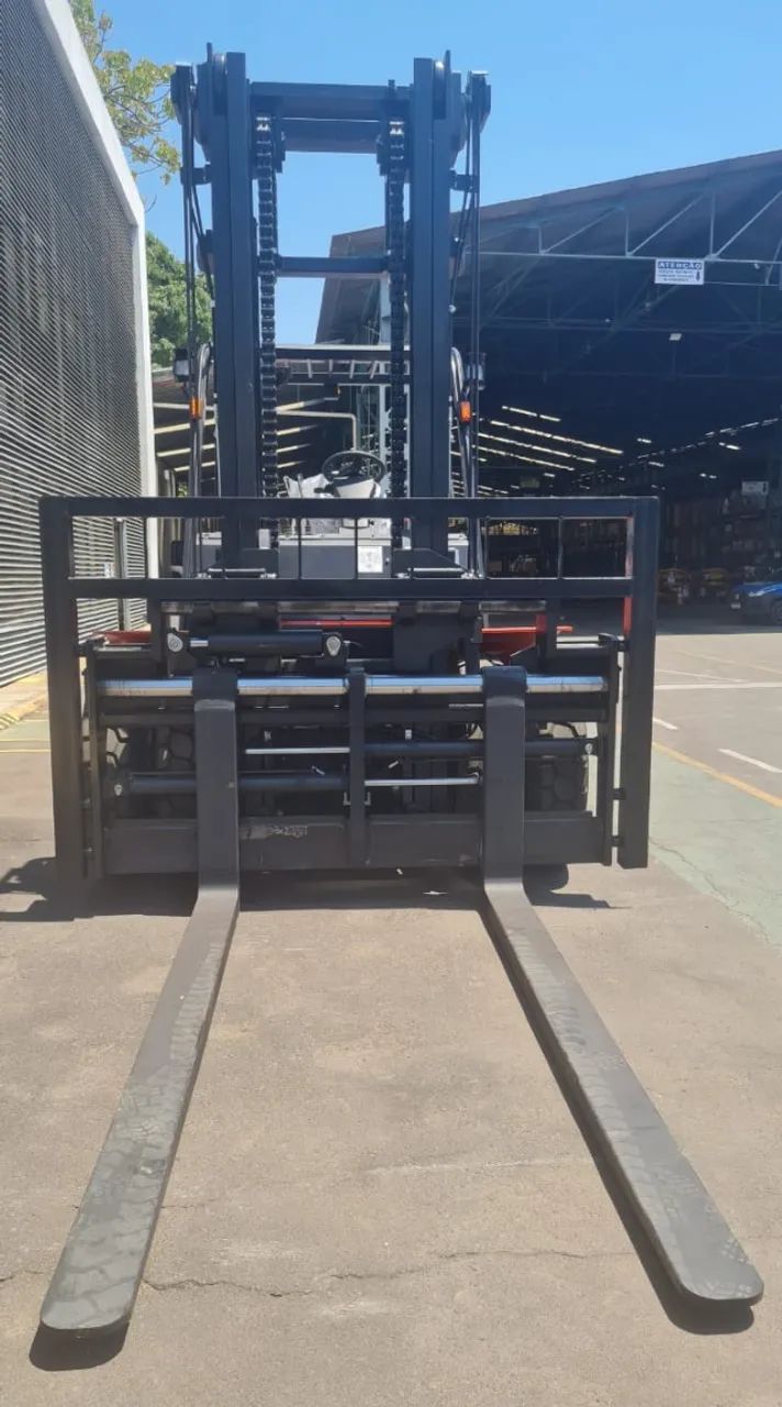 Empilhadeira Nova Diesel 10t Duplex 4,0m Desloc.+ Posicionador - Foto 4