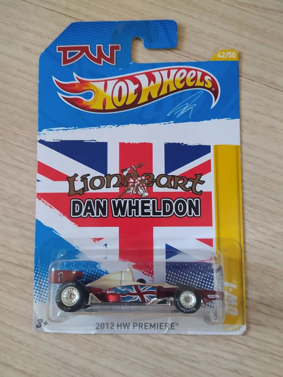 Hot Wheels Lionheart Dan Wheldon 2012 HW Premiere