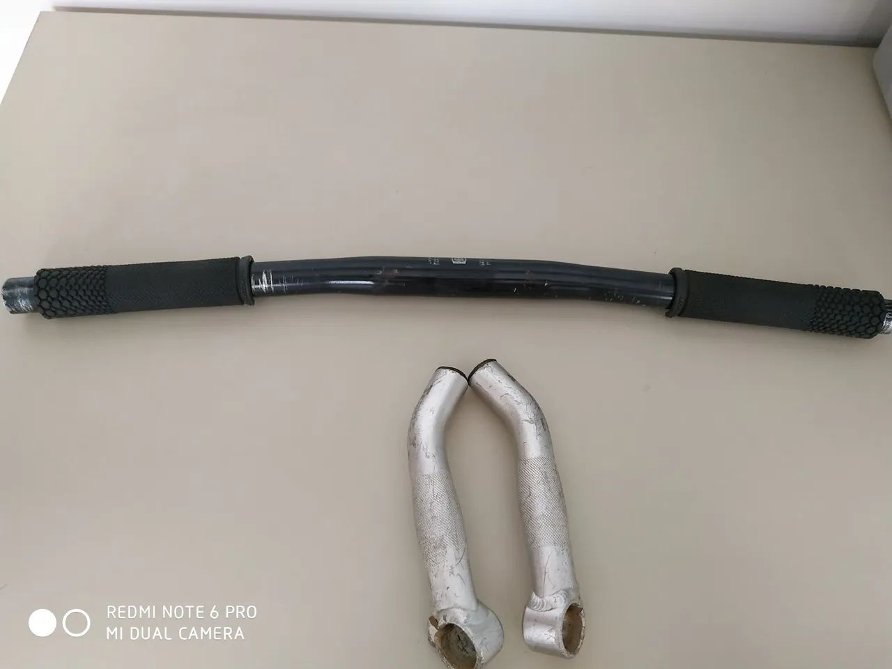 Combo!! Guidão vintage Ricthey, manopla Specialized e Bh tranz-x - Foto 5