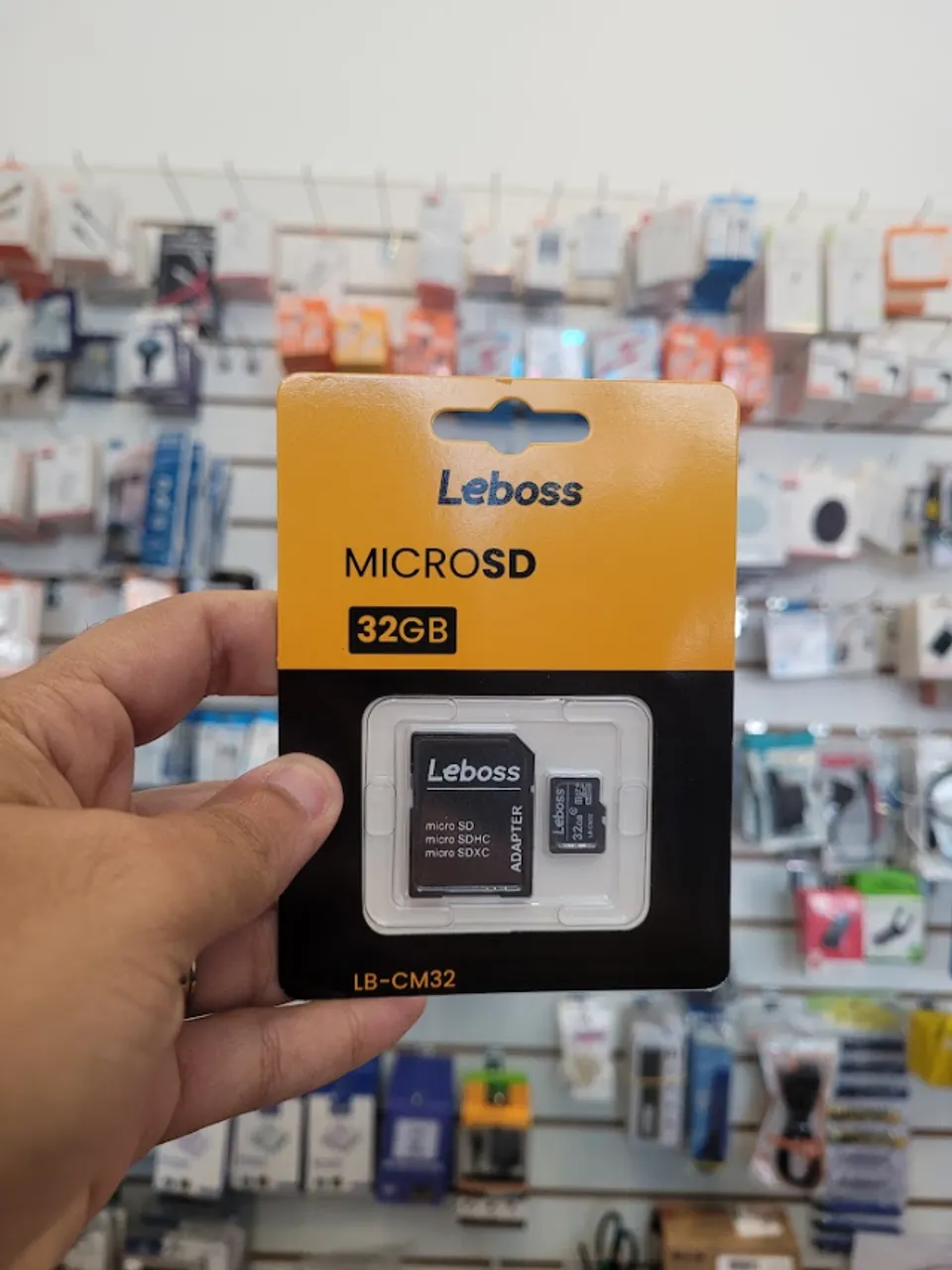 Cartão De Memória 32GB Micro SD/TF LEBOSS - LB-CM32