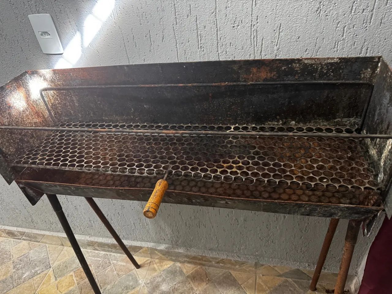 Churrasqueira de ferro - Foto 2