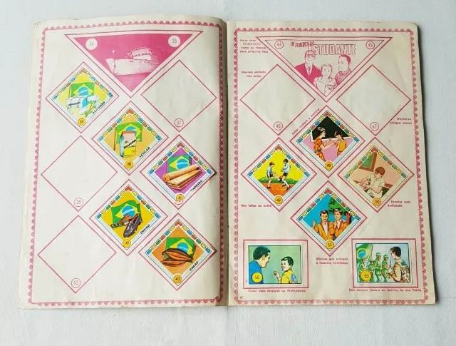 Álbum de Figurinhas - Cavalo de Aço (Cromos Educativos) - 1973 - Com 139 Figurinhas - Foto 3