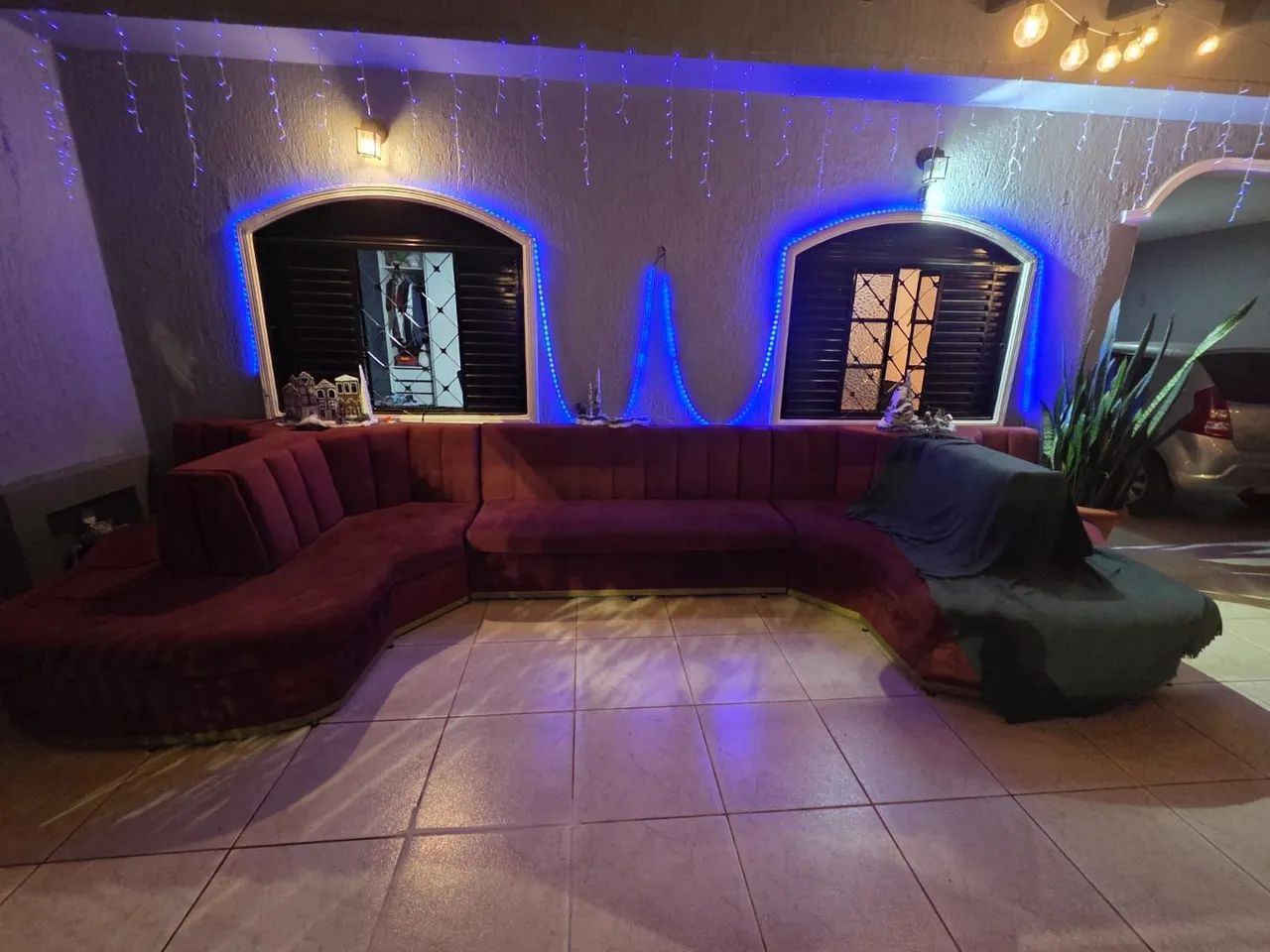 Sofá em módulo para sala, canto alemão, área externa.