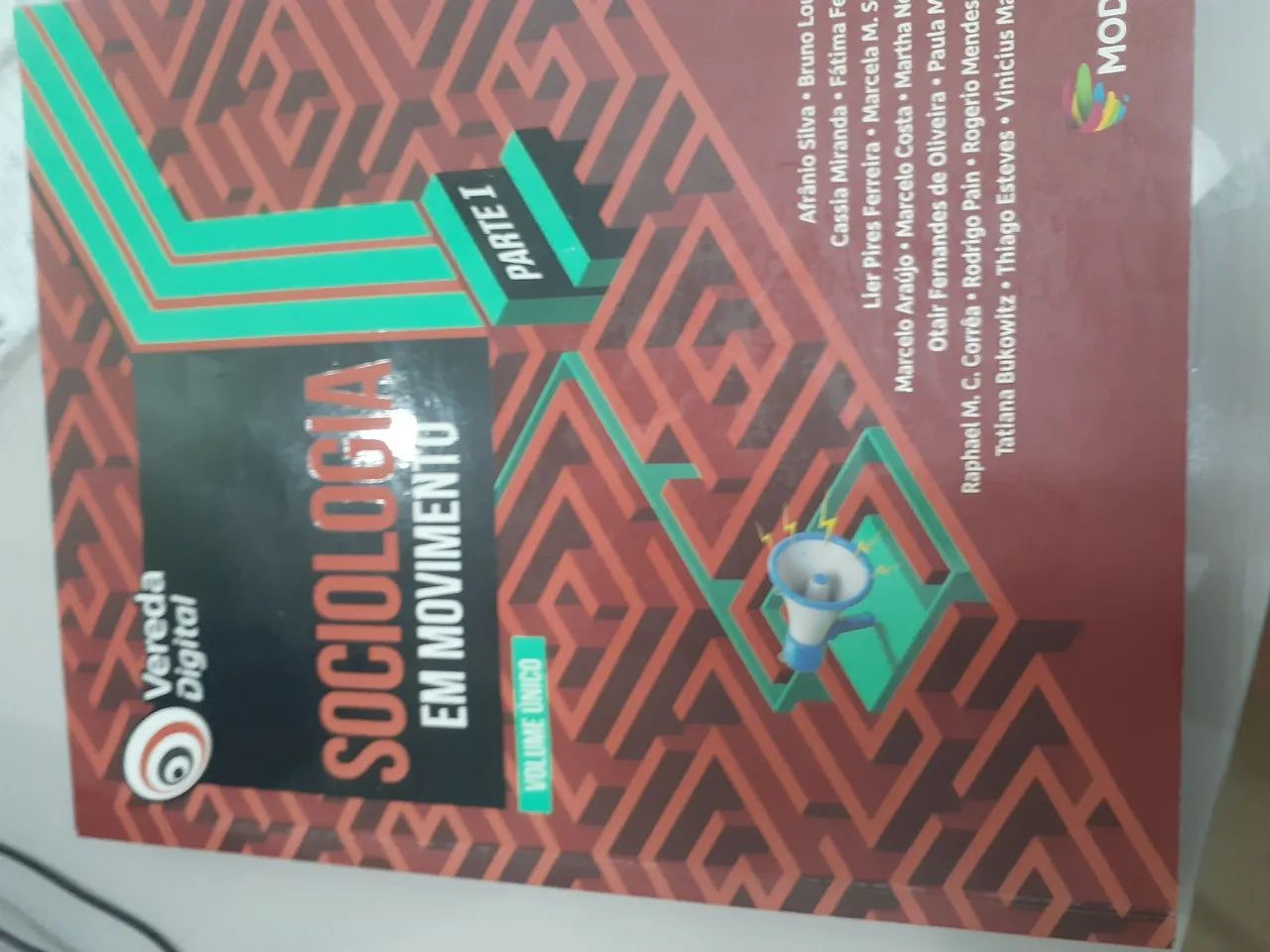 Livro Sociologia em Movimento Vereda Digital com duas partes  - Foto 3