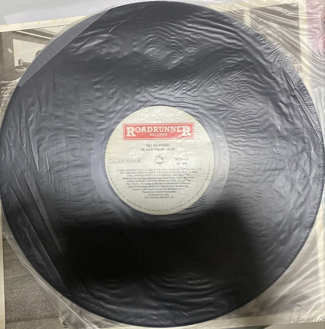 Disco de vinil black train jack - no reward - Foto 3