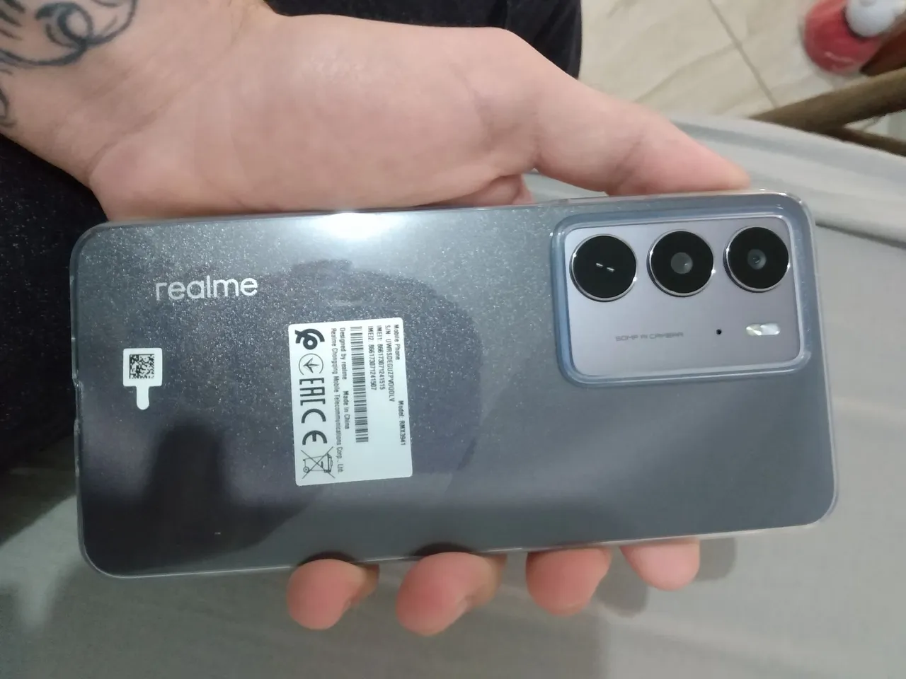 Realme c75 novo sem uso
