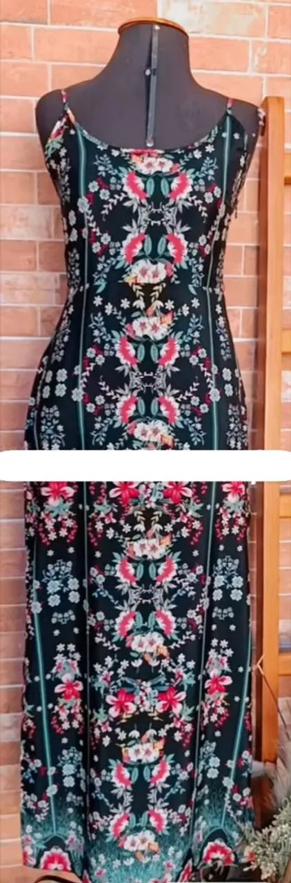 Vestido Floral Longo - Foto 2