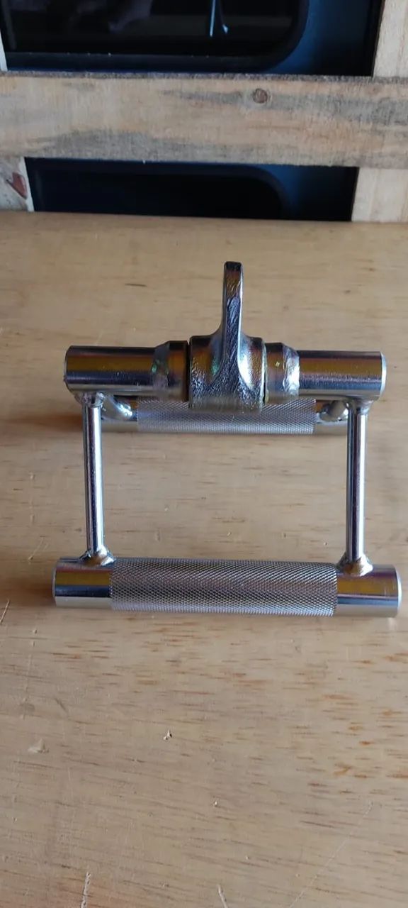 1 Triangulo Profissional C/ Giro e pegada recartilhada Musculação