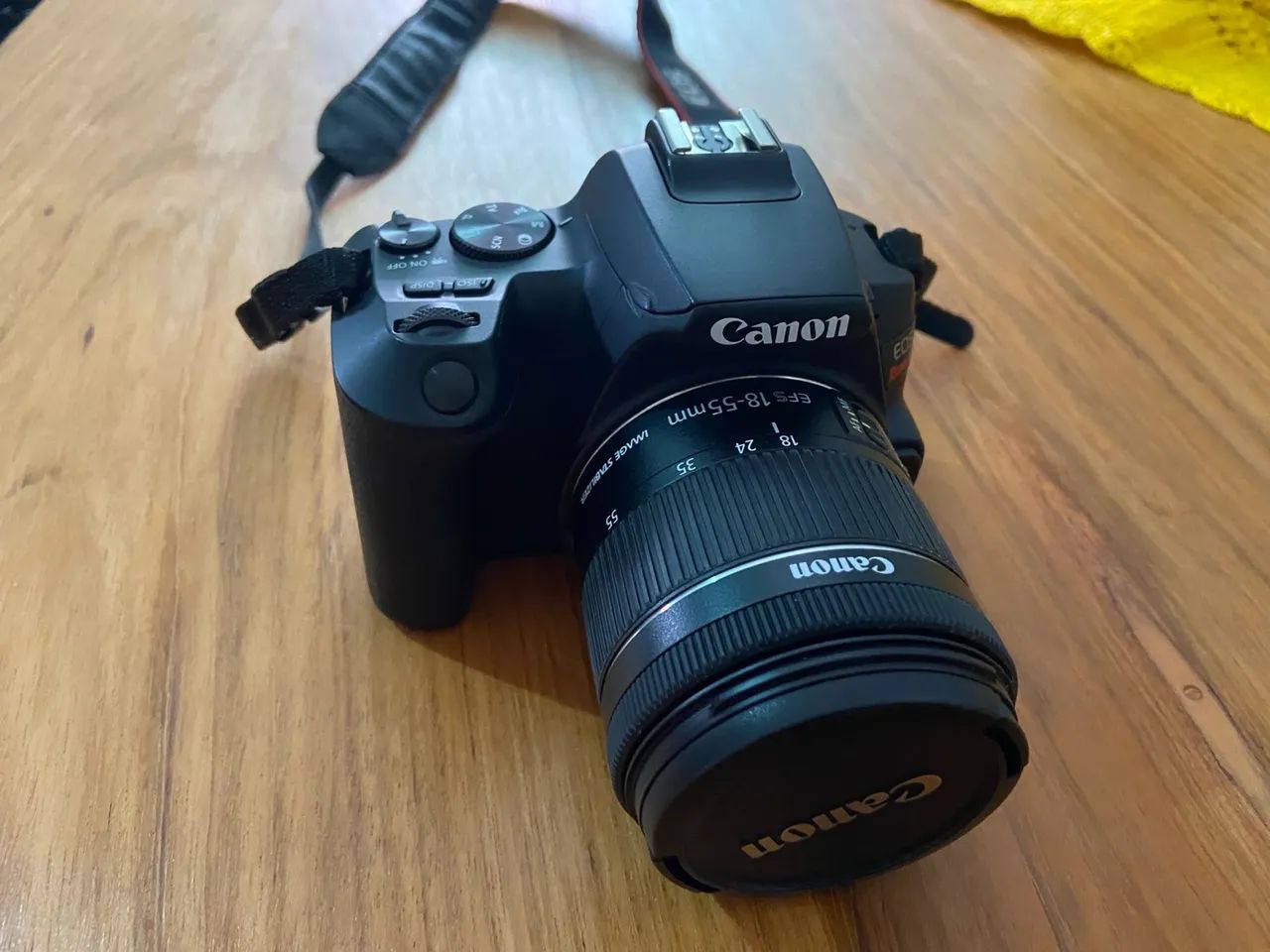 Câmera Canon EOS  SL3 com lente 18-55mm - Foto 4