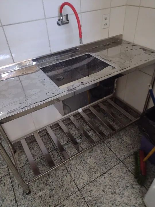 Tanque inox, ótimo para cozinha  - Foto 6