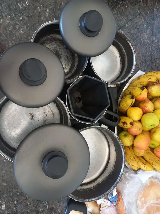 Conjunto de Panelas em Alumínio - Foto 2