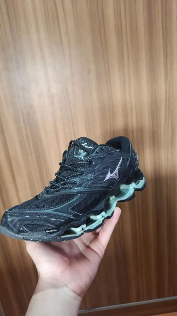 Tênis Mizuno Wave Prophecy preto Calçados Moradas Santa