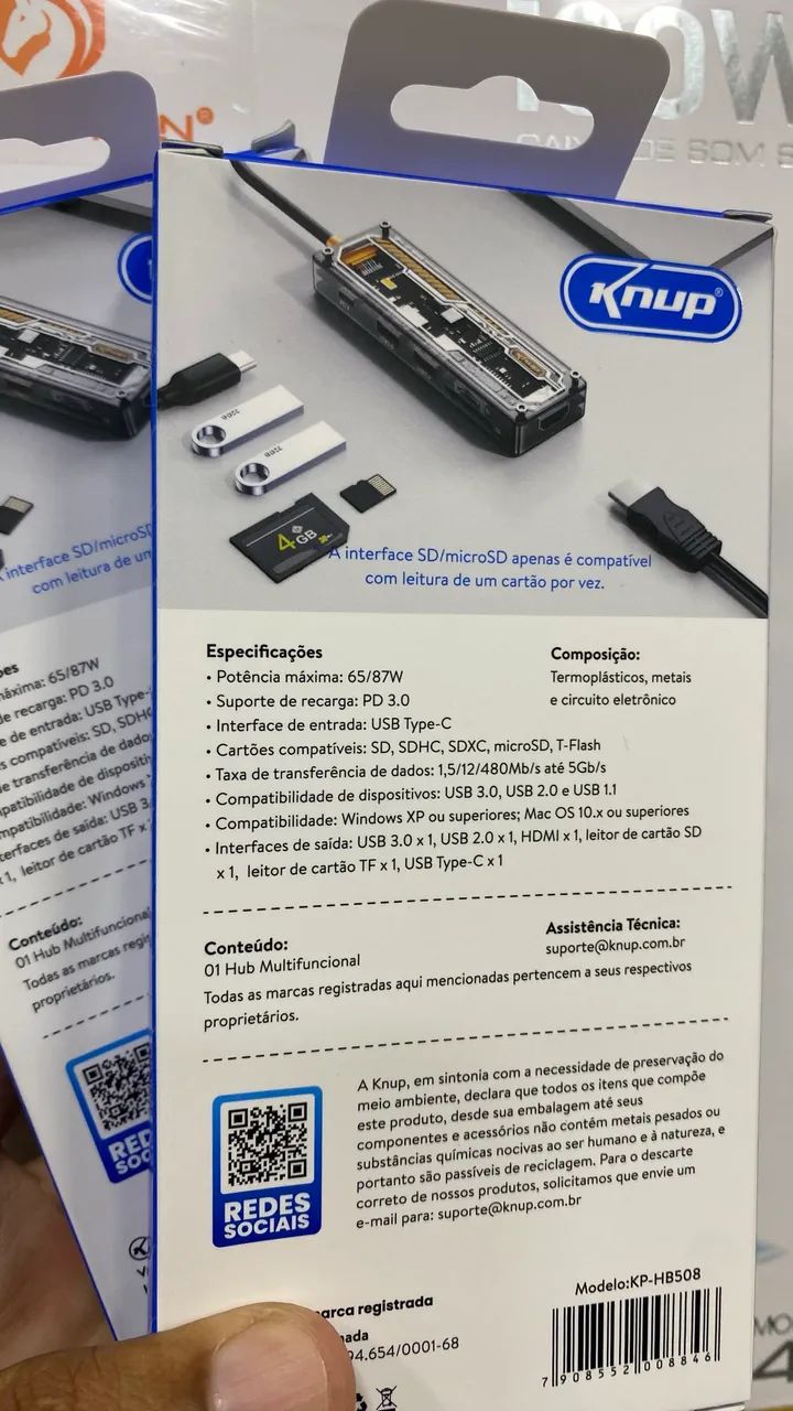 Hub tipo C com Hdmi , múltiplas saídas  - Foto 2