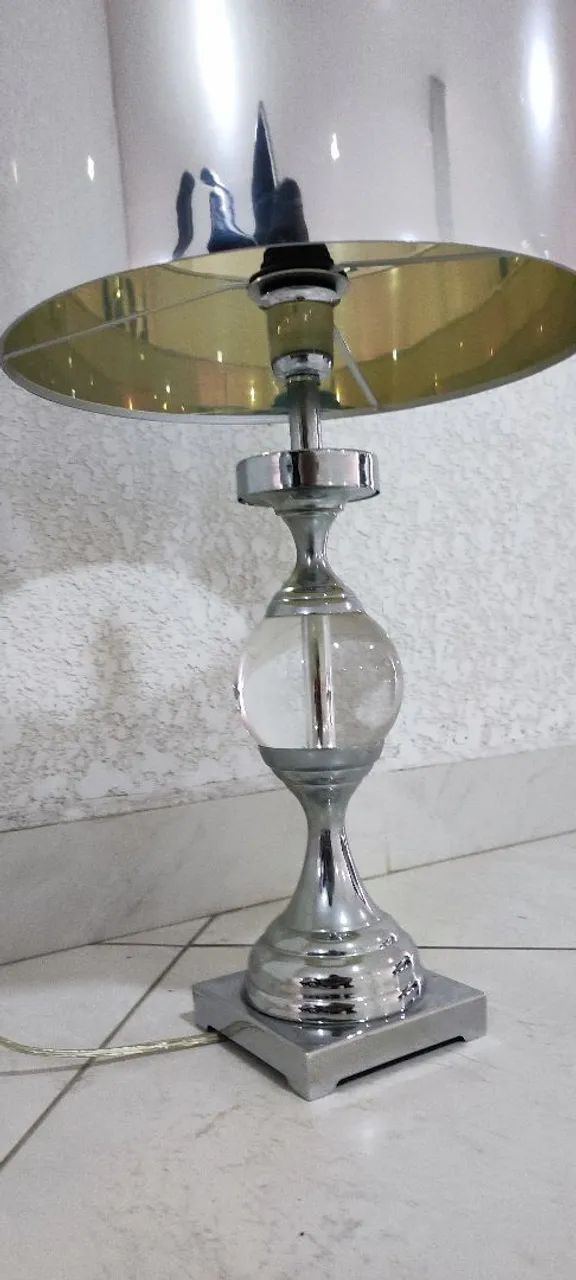 Abajur de Cristal Bella - Lustres Irie - Foto 3