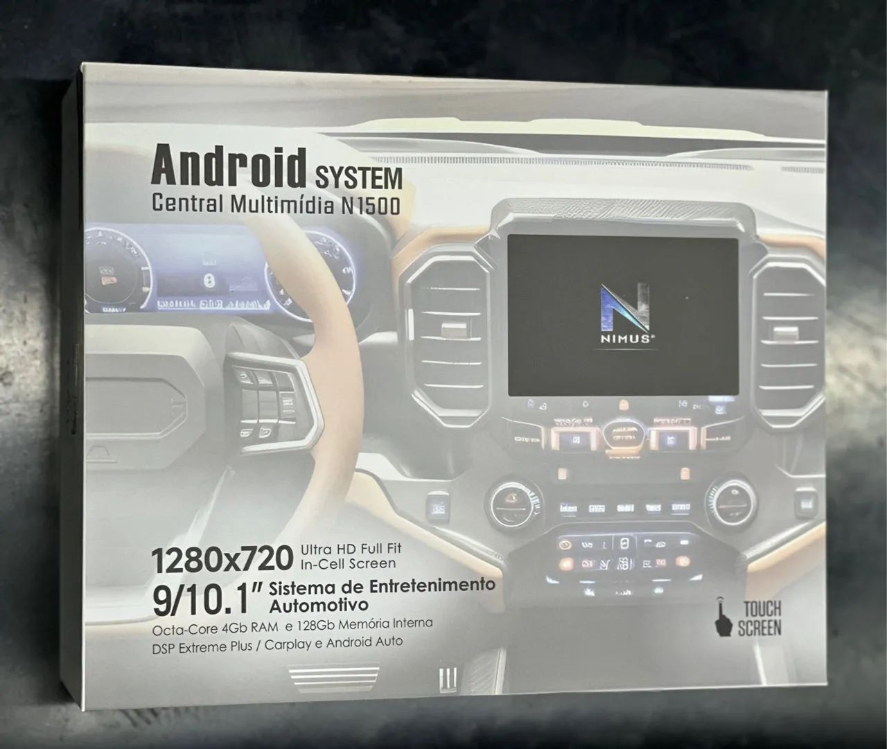 Multimídia Nimus 9 polegadas N1500 octa-core 4/128gb - Foto 2