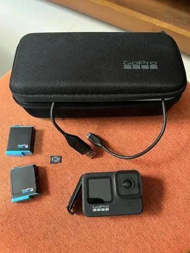 GoPro HERO 9 Black + 3 Baterias (Impecável) - Aceito Trocas - Foto 2