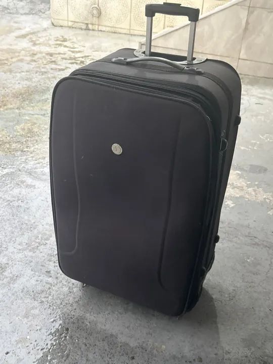 Mala de Viagem Grande Preta - Foto 3
