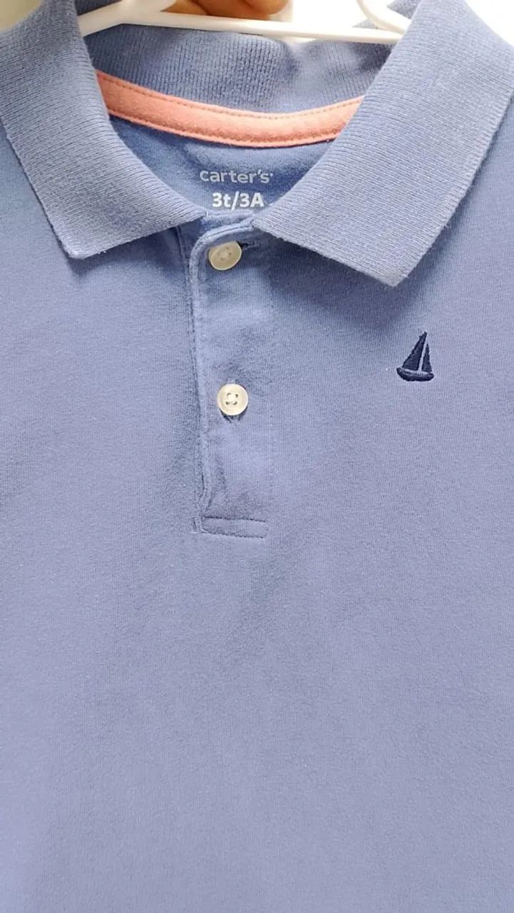 Camisa Polo Infantil Carter's - Foto 2