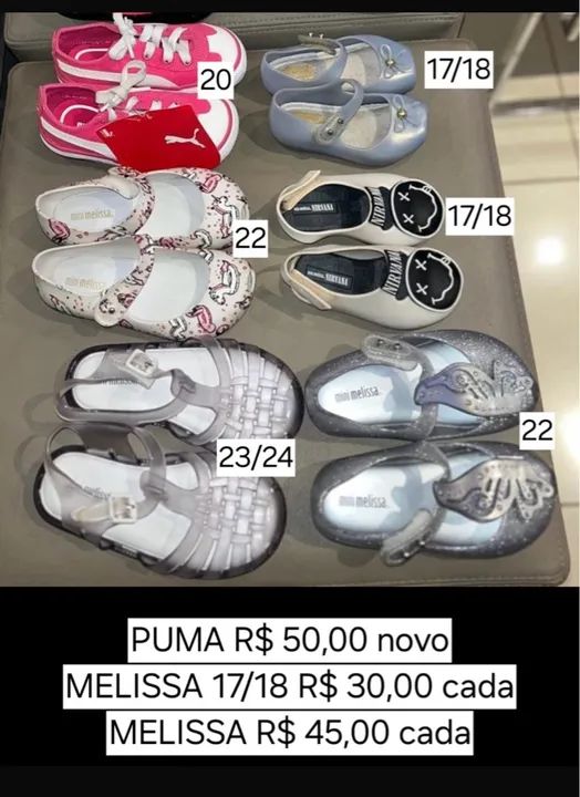 Sapatos infantis diversos - tamanhos variados - Foto 4