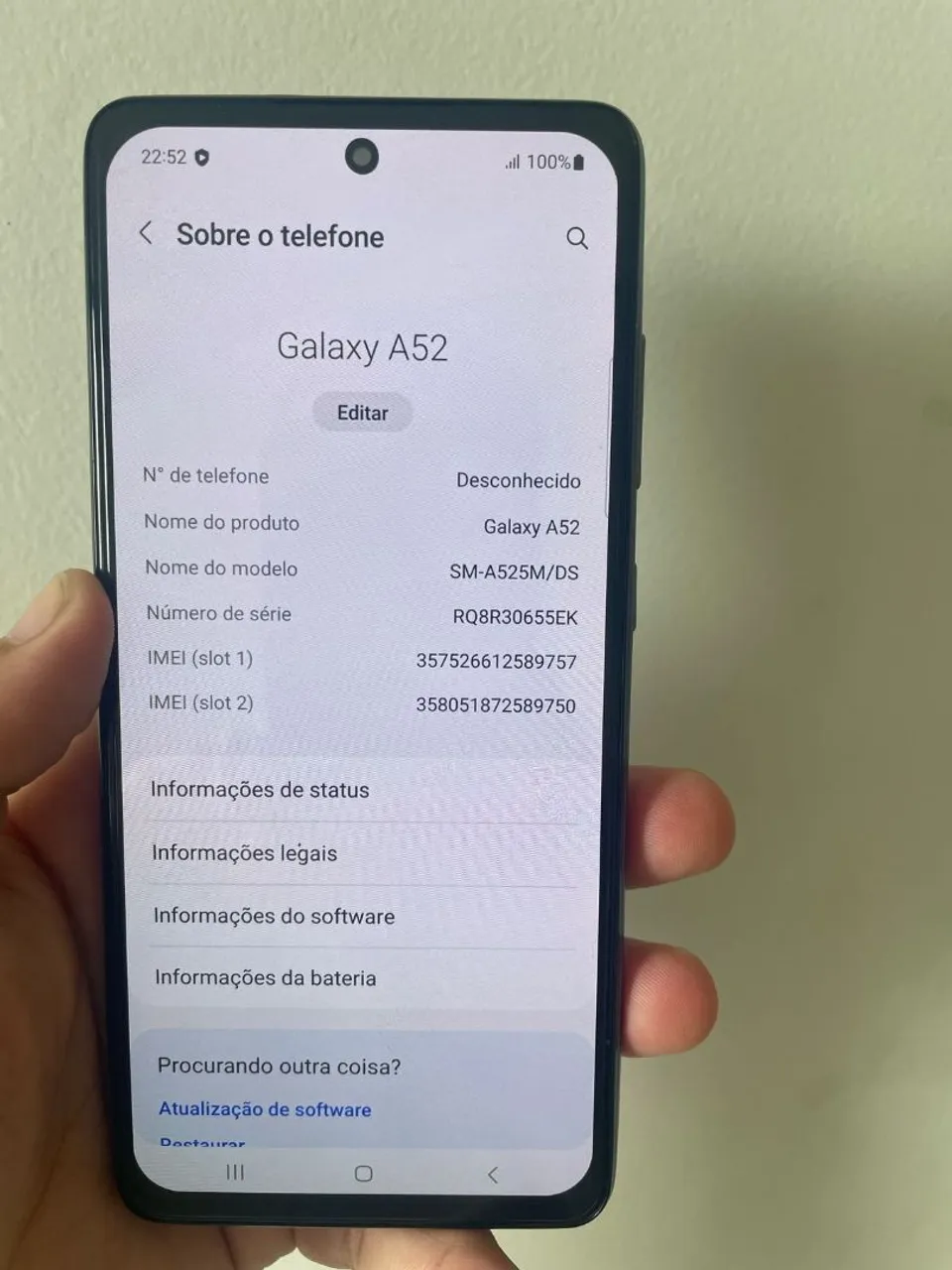 Samsung A52 128 GB