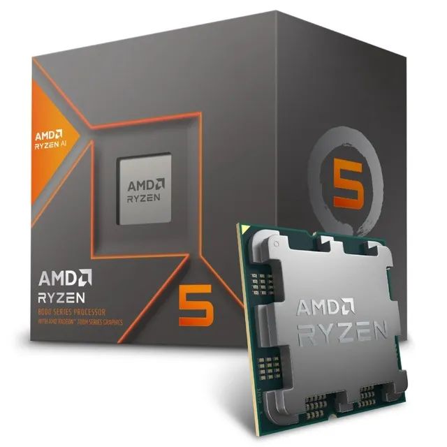 Processador AMD Ryzen 5 8500G AM5 3.5Ghz ( 5.0GHz Max) 22MB Cache S/ Cooler